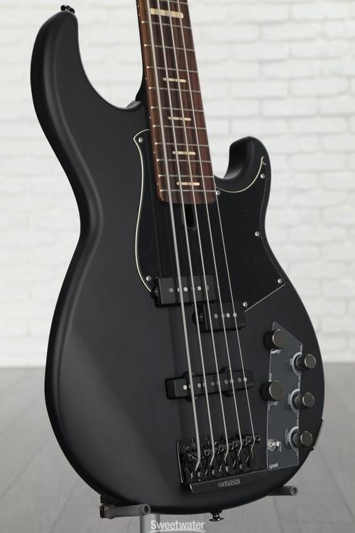 Yamaha BB735A Bass Guitar - Translucent Matte Black | Sweetwater