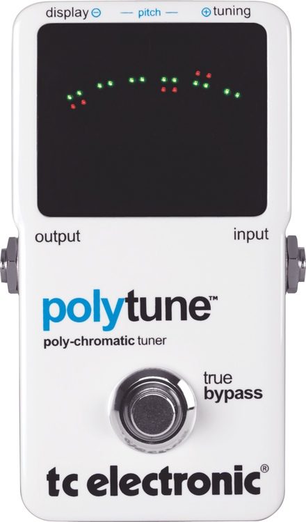 ギター tc electronic Poly tune TC Electronic PolyTune Poly-Chromatic Tune | Sweetwater