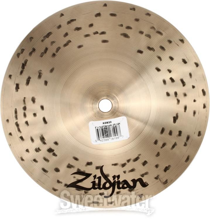 Zildjian 8 inch K Custom Dark Splash Cymbal | Sweetwater