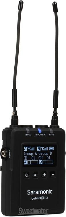 Saramonic UwMic9S Kit 1 Advanced Wireless UHF Lavalier System