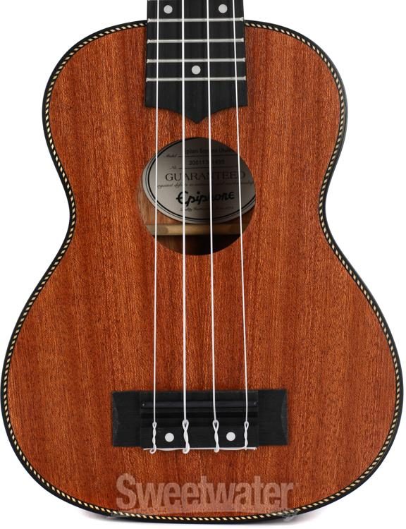 Epiphone EpiLani Soprano Ukulele - Natural Satin | Sweetwater