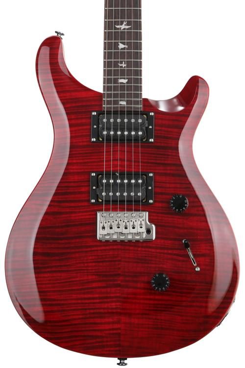 PRS SE Custom 24 Electric Guitar - Ruby | Sweetwater