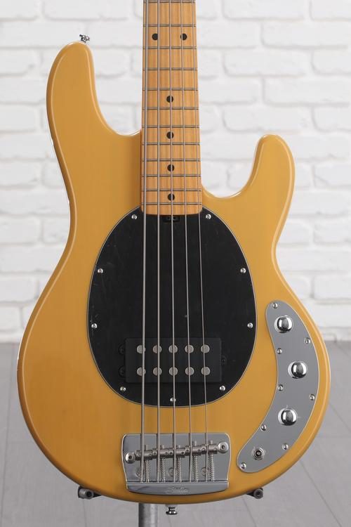 StingRay Classic RAY25CA 5-string Bass Guitar - Butterscotch