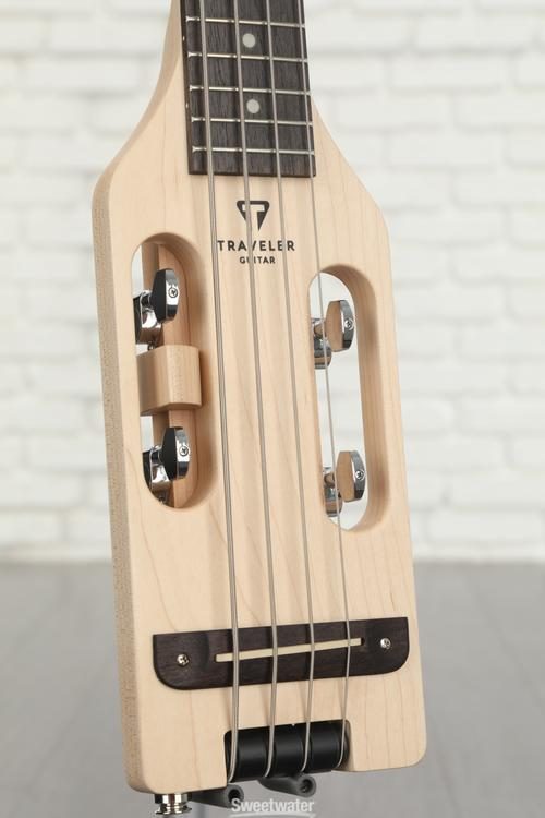 Traveler Guitar Ultra-Light Bass Guitar - Natural Maple