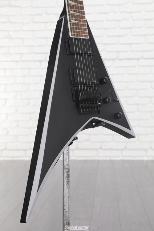 Jackson X Series Rhoads RRX24-MG7 Electric Guitar - Satin Black with Primer  Gray Bevels