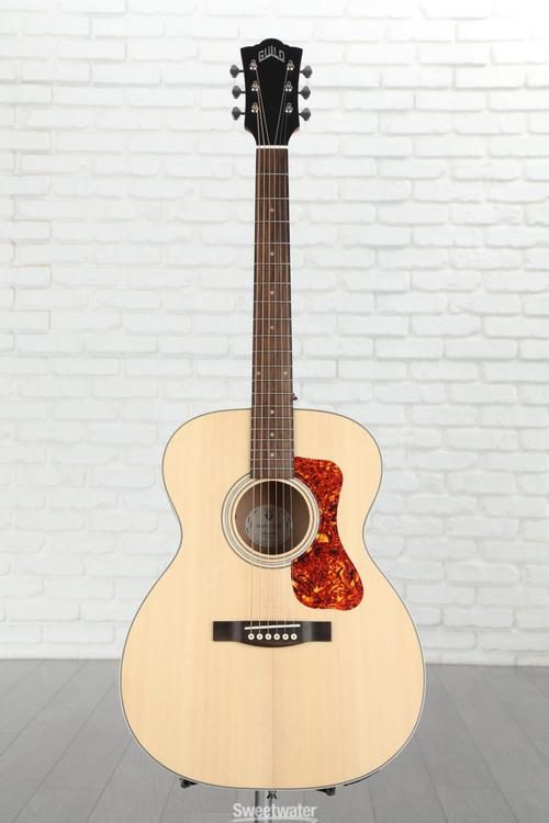 Guild OM-240E Acoustic-electric Guitar - Natural