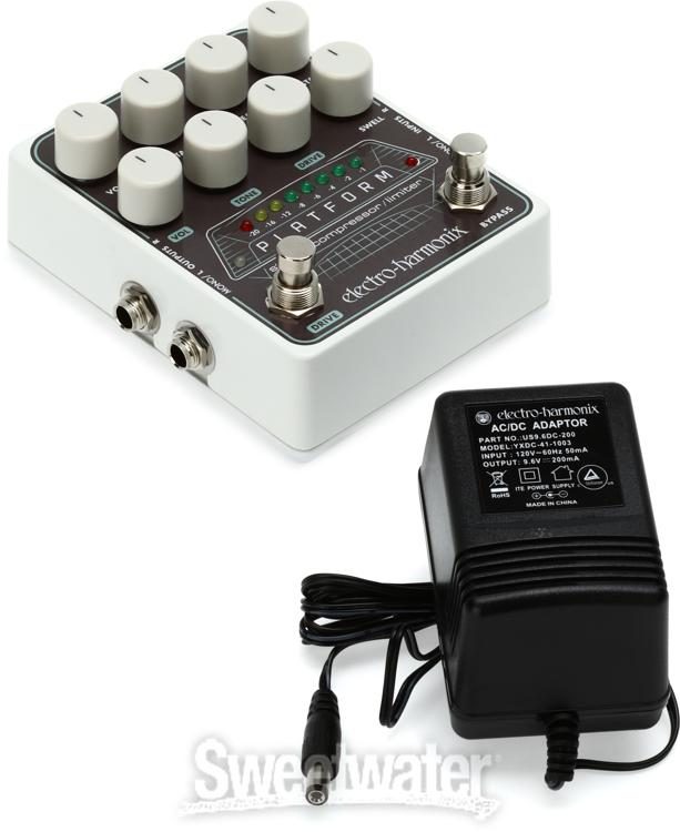 Electro-Harmonix Platform Stereo Compressor Pedal | Sweetwater