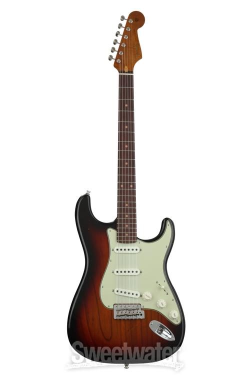 Fender Custom Shop GT11 Journeyman Relic Stratocaster - 3-Tone Sunburst -  Sweetwater Exclusive