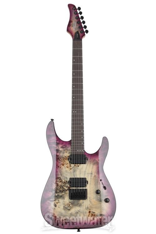 Schecter C-6 Pro Electric Guitar - Aurora Burst, Sweetwater Schecter C-6 Pro Electric Guitar - Aurora Burst, Sweetwater