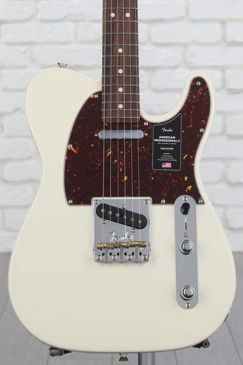 American Professional II Telecaster - Olympic White with Rosewood 