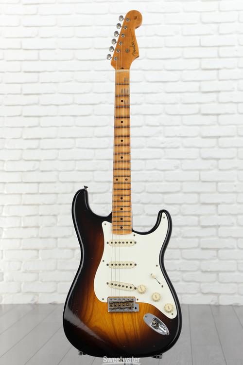 Fender Custom Shop '56 Stratocaster Journeyman Relic Electric Guitar -  Wide-fade 2-color Sunburst