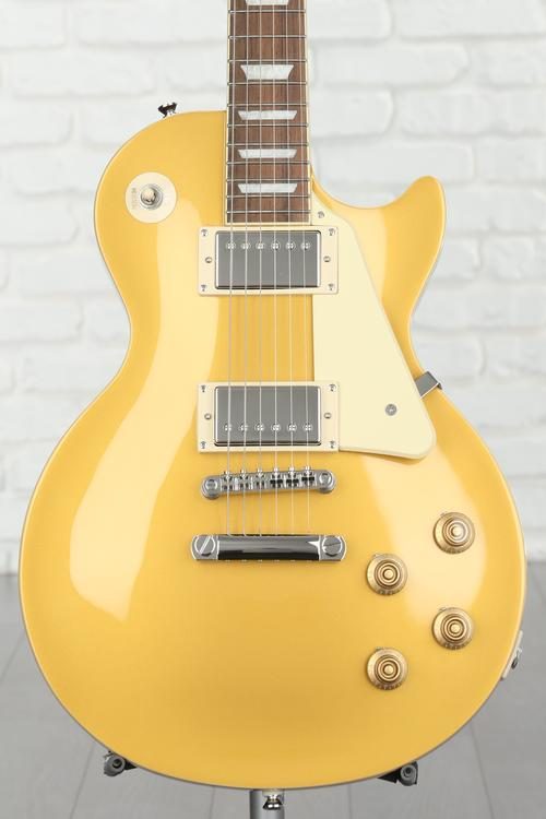 Les Paul Standard '50s Electric Guitar - Metallic Gold - Sweetwater