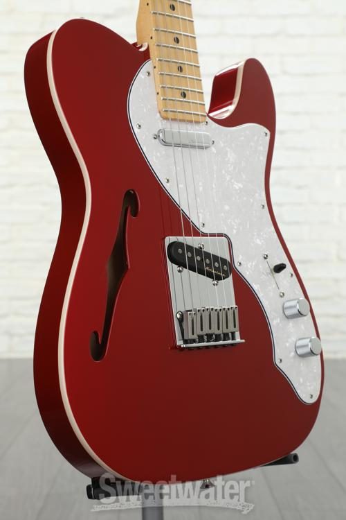 Fender Deluxe Telecaster Thinline - Candy Apple Red with Maple