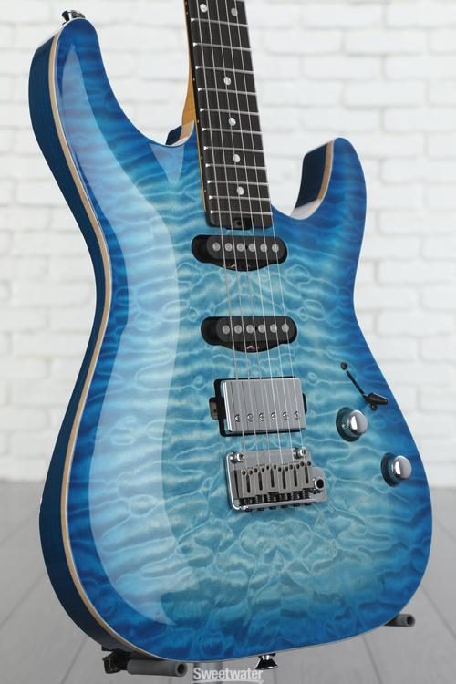 Schecter California Classic Solidbody Electric Guitar - Trans Sky Burst