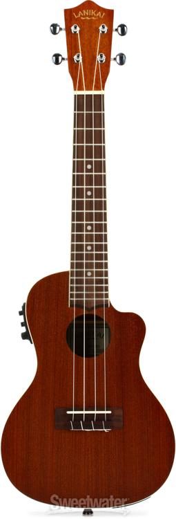 Lanikai MA-CEC Mahogany Ukulele with Cutaway & Electronics