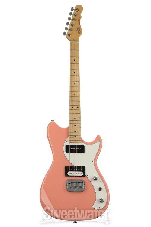 G&L Fullerton Deluxe Fallout Electric Guitar - Sunset Coral