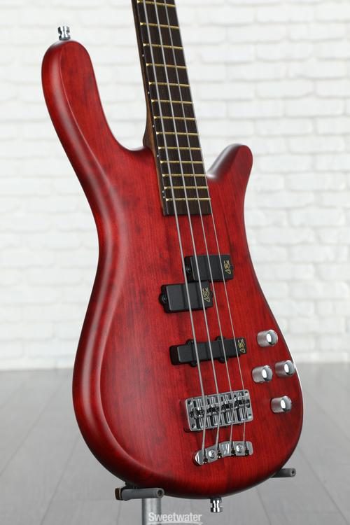 Warwick Pro Series Streamer LX Electric Bass Guitar - Burgundy Red