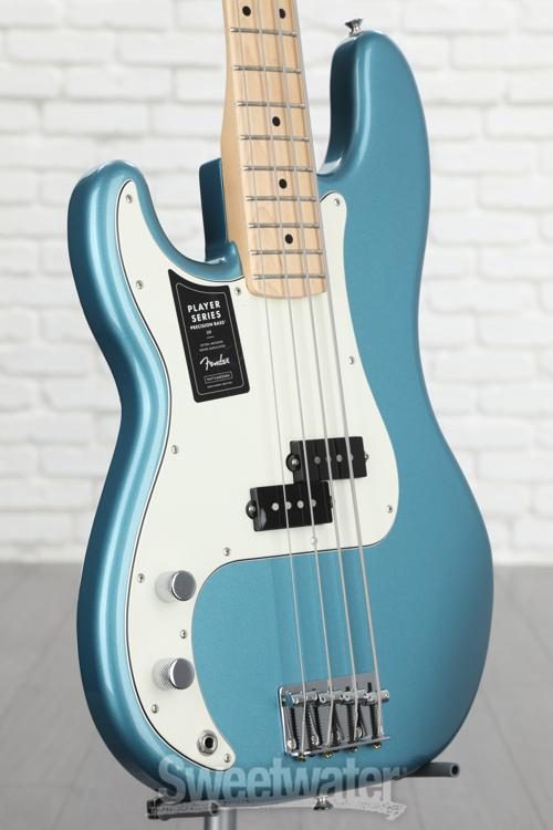 Fender Player Precision Bass Left-handed - Tidepool with Maple Fingerboard