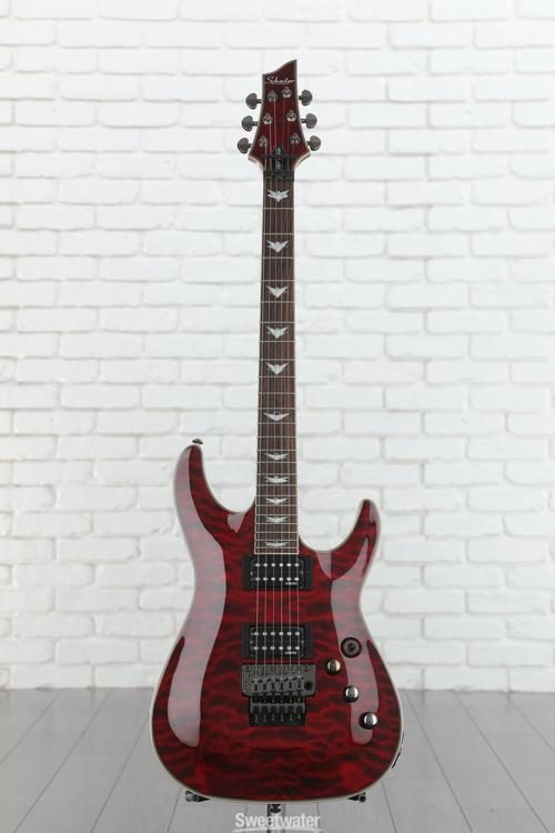 Schecter Omen Extreme-6 FR Electric Guitar - Black Cherry | Sweetwater