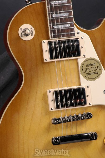 Epiphone Les Paul Standard Plain Top - Honey Burst | Sweetwater