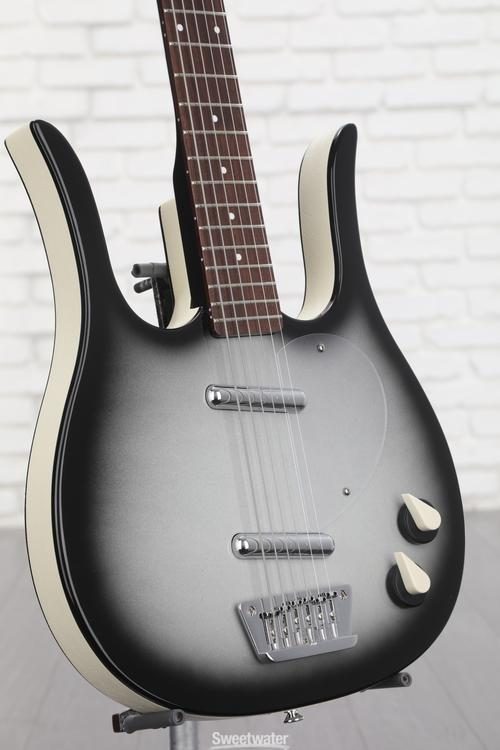 Danelectro Longhorn Baritone Electric Guitar - Black Burst