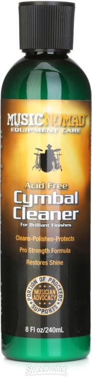 MUSIC NOMAD MN111 Cymbals Care Cleaner. Applicable to the