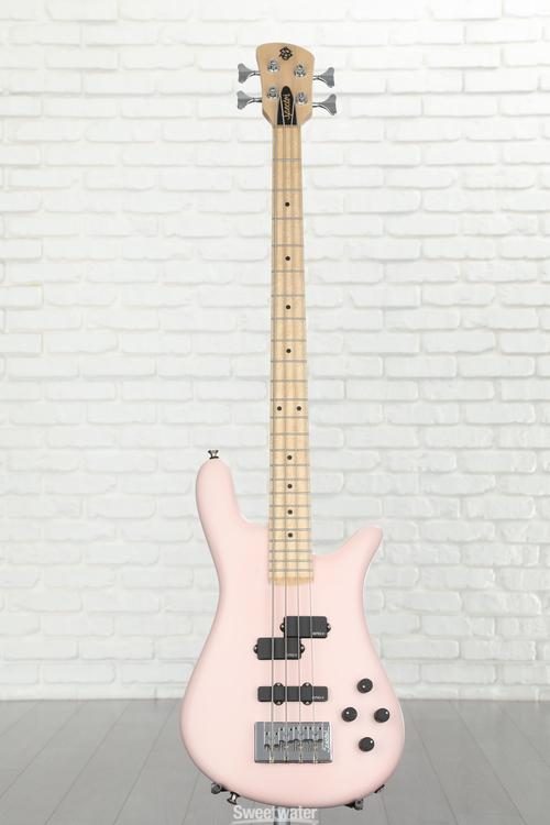 Spector USA NS-2 Electric Bass Guitar - Shell Pink, Sweetwater Exclusive