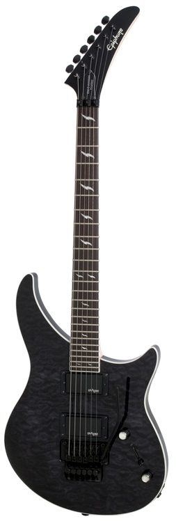 Epiphone prophecyEM-2 CUSTOM　Floyd Rose Epiphone Prophecy EM-2 Custom FX - Floyd Rose, Midnight Ebony