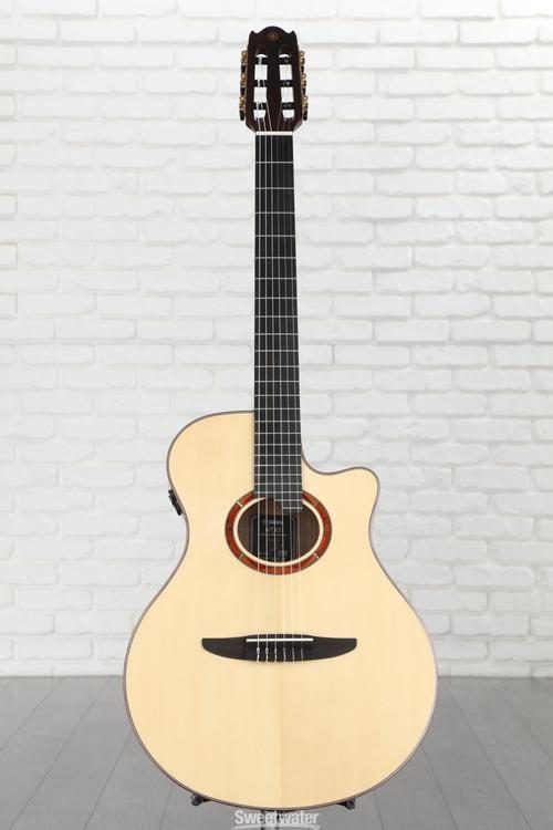 Yamaha NTX Thinline Classical Acoustic Electric Guitar, Sitka Spruce