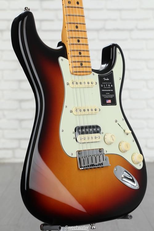 Fender American Ultra Stratocaster HSS - Ultraburst with Maple Fingerboard