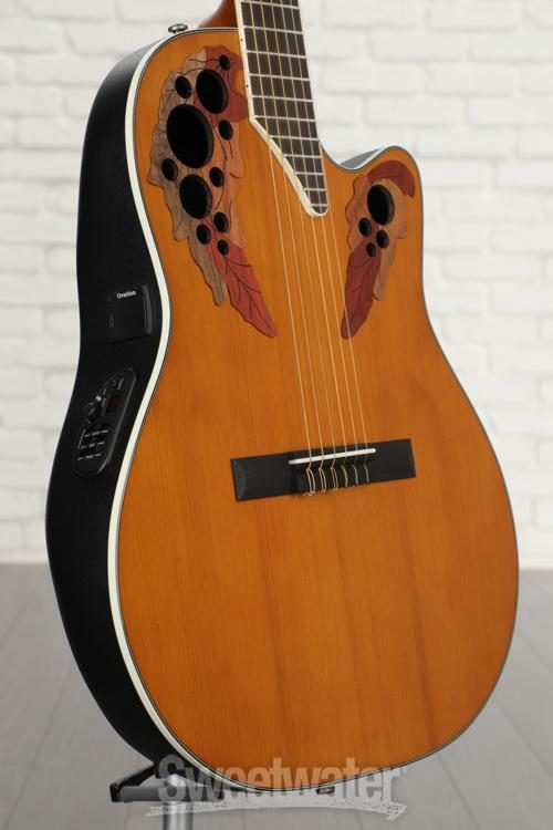 Ovation Celebrity Elite CE44C-4A Mid-depth Classical - Natural