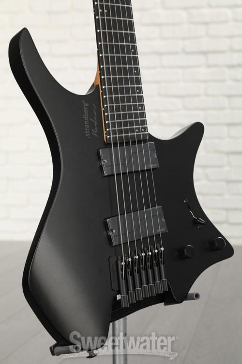 Strandberg Boden Metal NX 7 Electric Guitar - Black Granite