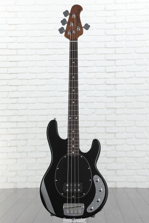 Sterling By Music Man StingRay RAY34 Bass Guitar - Black with Bag