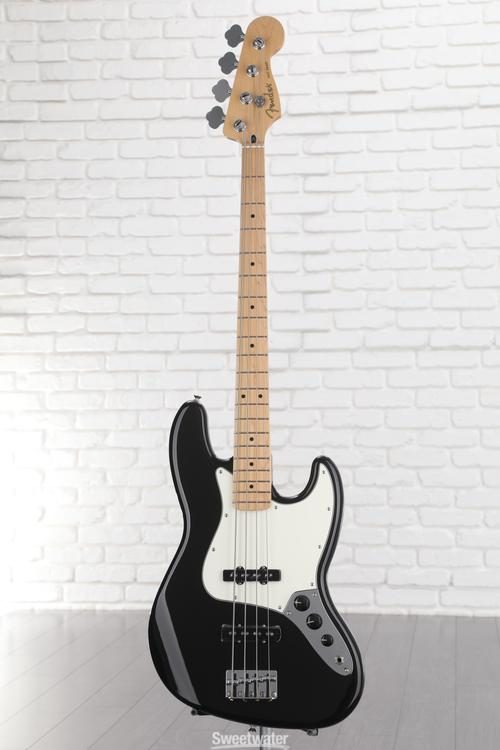 Fender Player Jazz Bass - Black with Maple Fingerboard