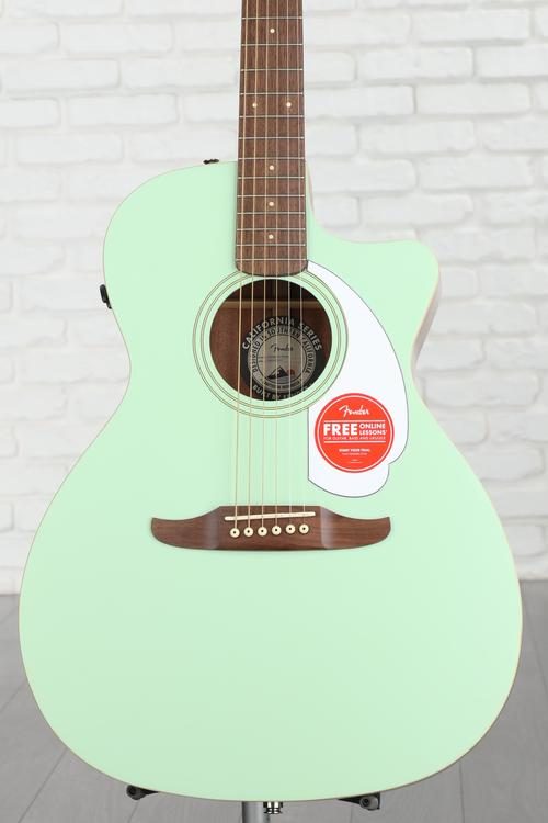 Fender Newporter Player Acoustic-electric Guitar - Surf Green