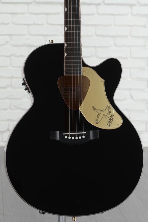 Gretsch G5022CBFE Rancher Falcon Jumbo Cutaway Acoustic-Electric Guitar -  Black
