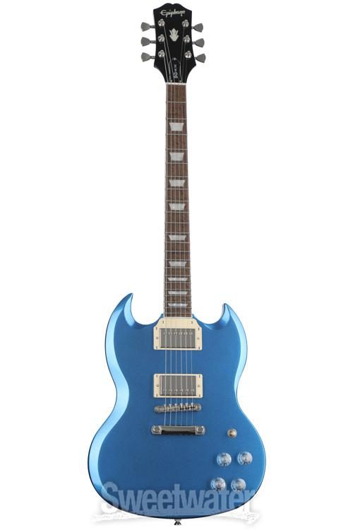 【最終値下げ】Epiphone SG Muse Radio Epiphone SG Muse Electric Guitar - Radio Blue Metallic