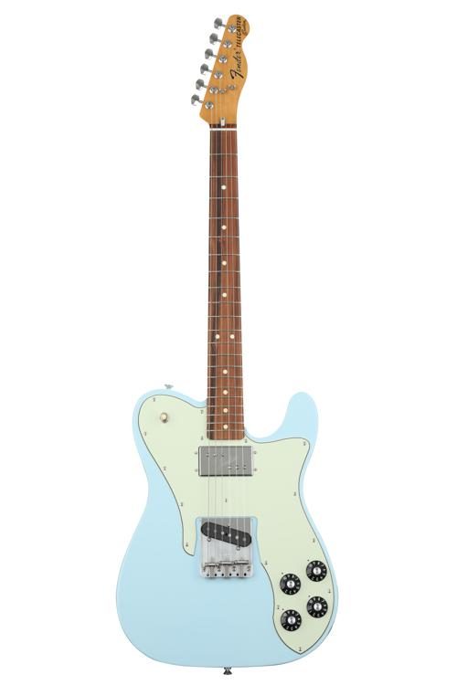 Fender Vintera '70s Telecaster Custom - Sonic Blue with Pau Ferro  Fingerboard