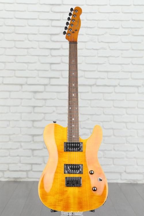 Fender Special Edition Custom Telecaster FMT HH - Amber | Sweetwater