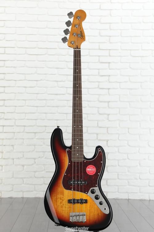 Offerta! SQUIER JAZZ BASSO ELETTRICO SUNBURST