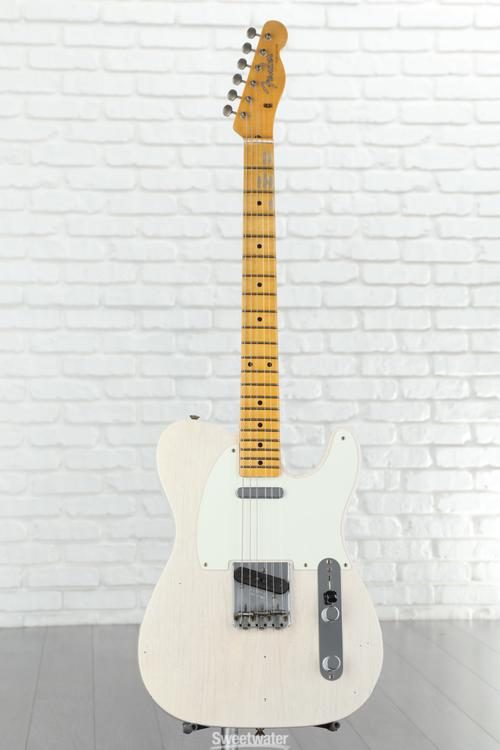 Fender Custom Shop '57 Telecaster Journeyman Relic Electric Guitar - Aged  White Blonde