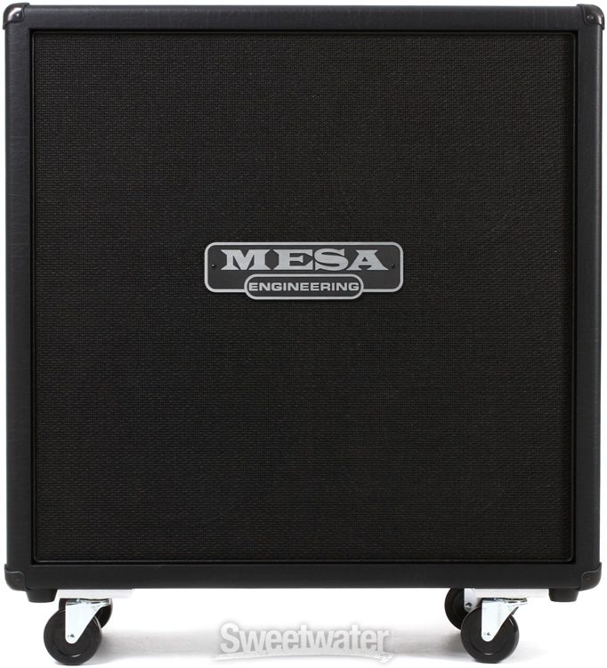 Mesa Boogie 4x12 Rectifier Traditional Straight Cabinet Black Bronco
