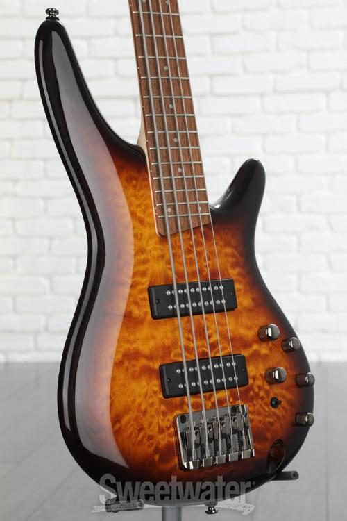 Ibanez Standard SR405E 5-string Bass Guitar - Dragon Eye Burst