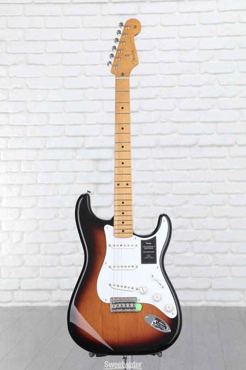 Fender Vintera II '50s Stratocaster Electric Guitar - 2-color Sunburst with  Maple Fingerboard