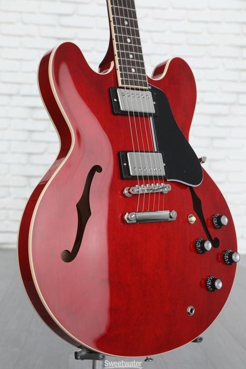Gibson ES-335 Semi-hollowbody Electric Guitar - Sixties Cherry