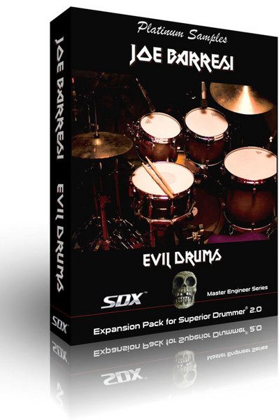 Platinum Samples Joe Barresi Evil Drums SDX | Sweetwater