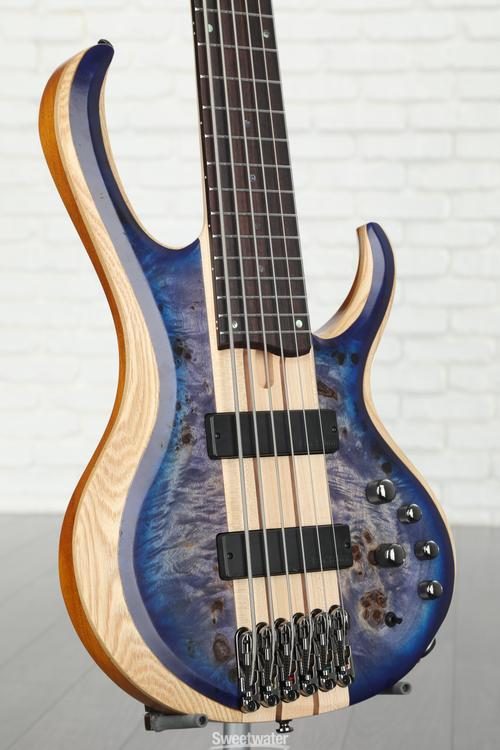 Ibanez Standard BTB846 Bass Guitar - Cerulean Blue Burst Low Gloss