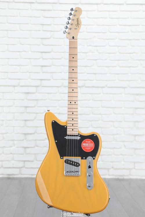 Squier Paranormal Offset Telecaster - Butterscotch Blonde with Black  Pickguard