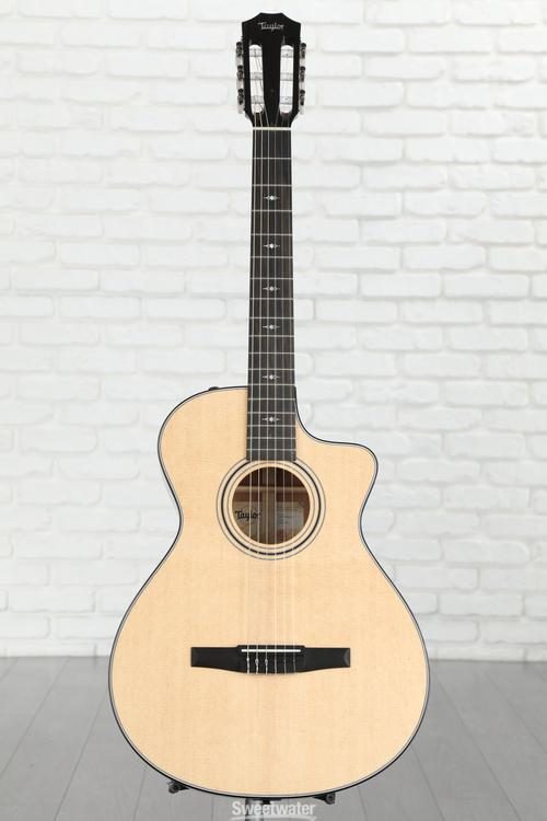 Taylor 312ce-N Nylon Acoustic-electric Guitar - Natural Sitka Spruce