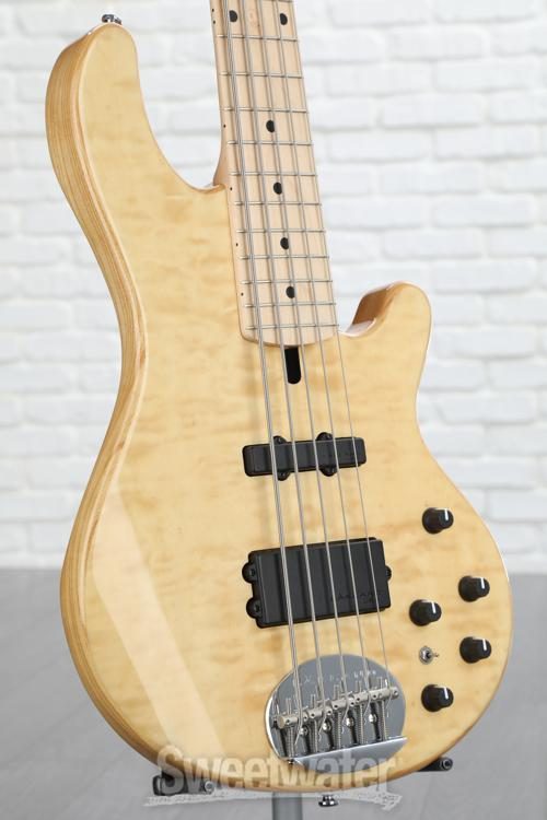 ベース Lakland Skyline Japan Series 5-String Used Lakland 55-02 Skyline Series 5 String Sunburst Electric
